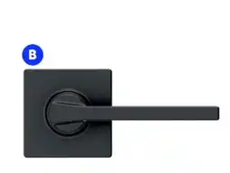 RONA WEISER Casey Door Handles Matte Black Finish offer