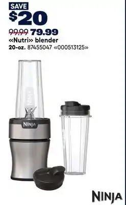 RONA Ninja Nutri blender offer