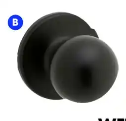 RONA Yukon door knobs Matte black finish offer
