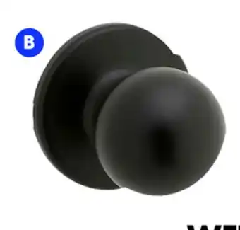 RONA Yukon door knobs Matte black finish offer