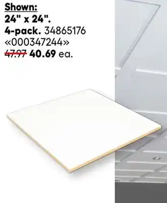 RONA EMBASSY ceiling tiles offer