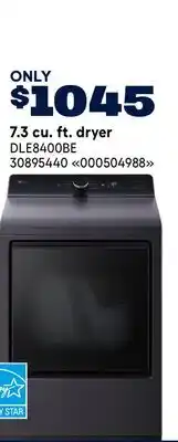 RONA 7.3 cu. ft. dryer offer