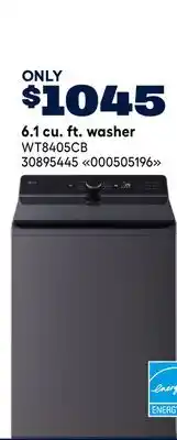 RONA LG 6.1 cu. ft. washer offer