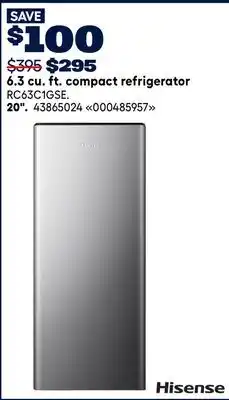 RONA 6.3 cu. ft. compact refrigerator offer