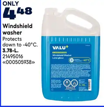 RONA Windshield washer offer