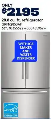RONA 28.8 cu. ft. refrigerator offer