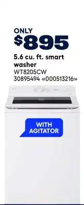 RONA LG 5.6 cu. ft. smart washer offer