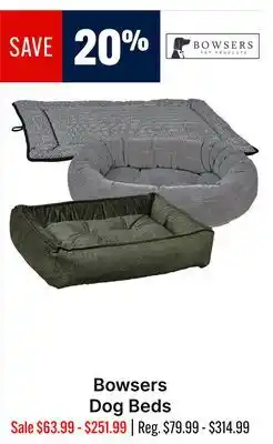 Ren’s Pets Depot Bowsers Dog Beds offer