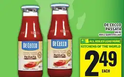 Food Basics DE CECCO PASSATA offer