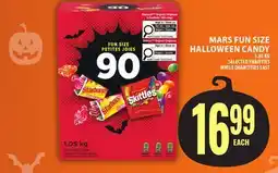 Food Basics MARS FUN SIZE HALLOWEEN CANDY offer