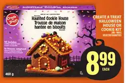 Food Basics CREATE A TREAT HALLOWEEN HOUSE OR COOKIE KIT offer