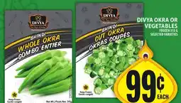 Food Basics DIVYA OKRA OR VEGETABLES offer