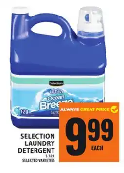 Food Basics SELECTION LAUNDRY DETERGENT offer