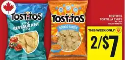 Food Basics TOSTITOS TORTILLA CHIPS offer