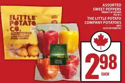 Food Basics ASSORTED SWEET PEPPERS OR THE LITTLE POTATO COMPANY POTATOES offer