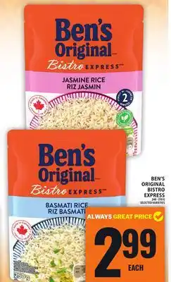 Food Basics BEN'S ORIGINAL BISTRO EXPRESS offer