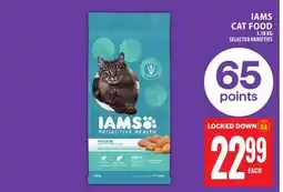 Food Basics IAMS CAT FOOD offer