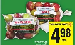 Food Basics BAG APPLES offer