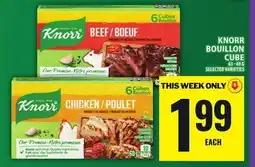 Food Basics KNORR BOUILLON CUBE offer