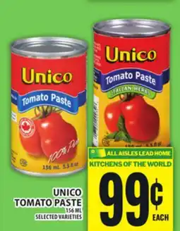 Food Basics UNICO TOMATO PASTE offer