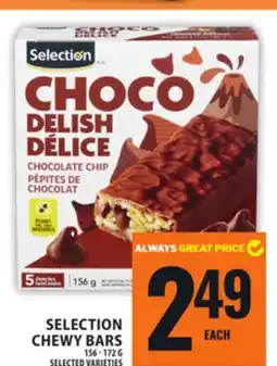 Food Basics SELECTION CHEWY BARS offer