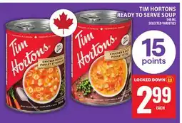 Food Basics TIM HORTONS READY TO SERVE SOUP offer