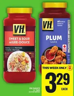 Food Basics VH SAUCE offer