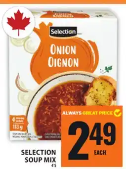 Food Basics SELECTION SOUP MIX offer