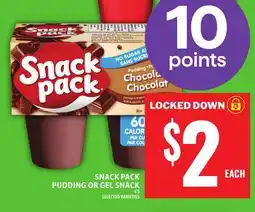 Food Basics SNACK PACK PUDDING OR GEL SNACK offer