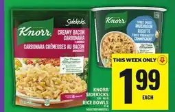Food Basics KNORR SIDEKICKS OR RICE BOWLS offer