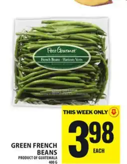 Food Basics GREEN FRENCH BEANS offer