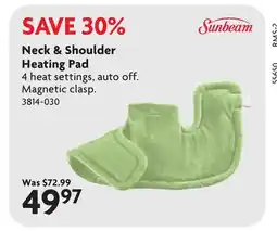 Home Hardware Neck & Shoulder Heating Pad offer