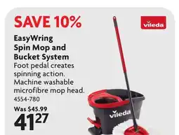 Home Hardware EasyWring Spin Mop & Bucket System offer
