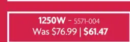 Home Hardware MODERN, QUIET & SAFE 1250W offer