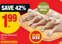 No Frills CHICKEN DRUMSTICKS offer