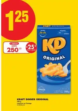 No Frills KRAFT DINNER ORIGINAL, 200 G offer