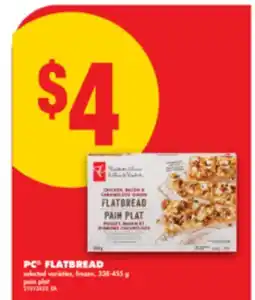 No Frills PC FLATBREAD, 338-455 g offer
