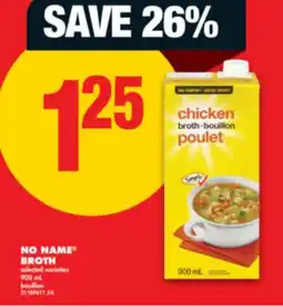 No Frills NO NAME BROTH, 900 ML offer