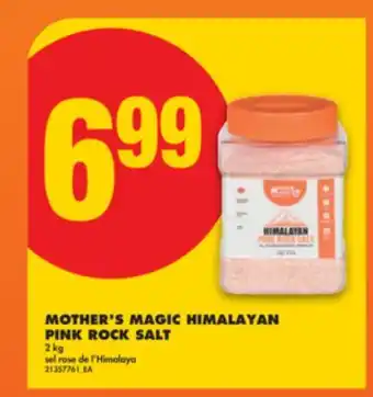 No Frills MOTHER'S MAGIC HIMALAYAN PINK ROCK SALT, 2 KG offer