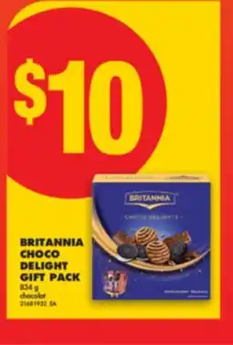 No Frills BRITANNIA CHOCO DELIGHT GIFT PACK 834 G offer