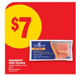 No Frills SEAQUEST FISH FILLETS, 400 G offer