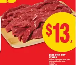 No Frills BEEF STIR FRY offer