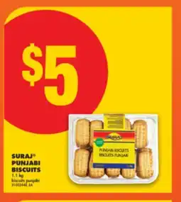 No Frills SURAJ PUNJABI BISCUITS, 1.1 kg offer