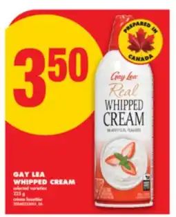 No Frills GAY LEA WHIPPED CREAM, 225 g offer