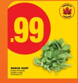 No Frills BUNCH MINT offer
