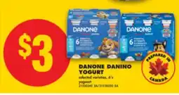 No Frills DANONE DANINO YOGURT, 6'S offer