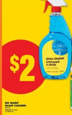 No Frills NO NAME GLASS CLEANER 765 ML offer