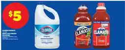 Real Canadian Superstore CLOROX BLEACH, 2.4 L OR MOTT'S CLAMATO COCKTAIL, 2.54 L offer