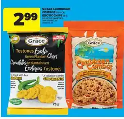 Real Canadian Superstore GRACE CARIBBEAN COMBOS 175 G OR EXOTIC CHIPS 75 G offer