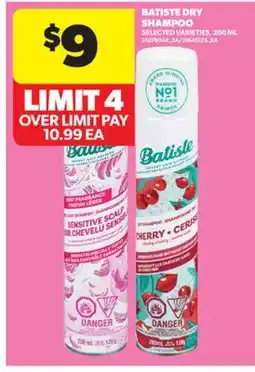 Real Canadian Superstore BATISTE DRY SHAMPOO, 200 ML offer